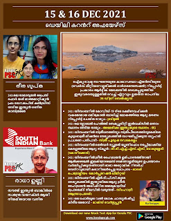 Daily Malayalam Current Affairs 15-16 Dec 2021