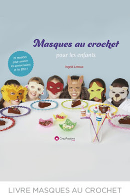 livre masques au crochet