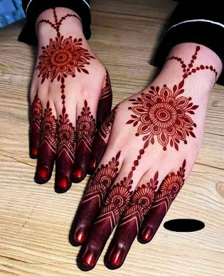 Modern Karva Chauth Mehndi Designs