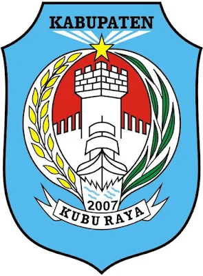 Logo / Lambang Kabupaten Kubu Raya - Latar (Background) Putih & Transparent (PNG)
