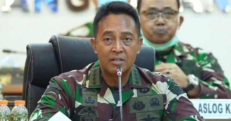 Panglima TNI Andika Perkasa Terkonfirmasi Positif Covid-19