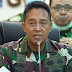 Panglima TNI Andika Perkasa Terkonfirmasi Positif Covid-19