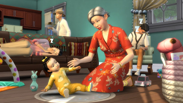 Como usar o porta-bebês no Sims 4 Crescendo Juntos