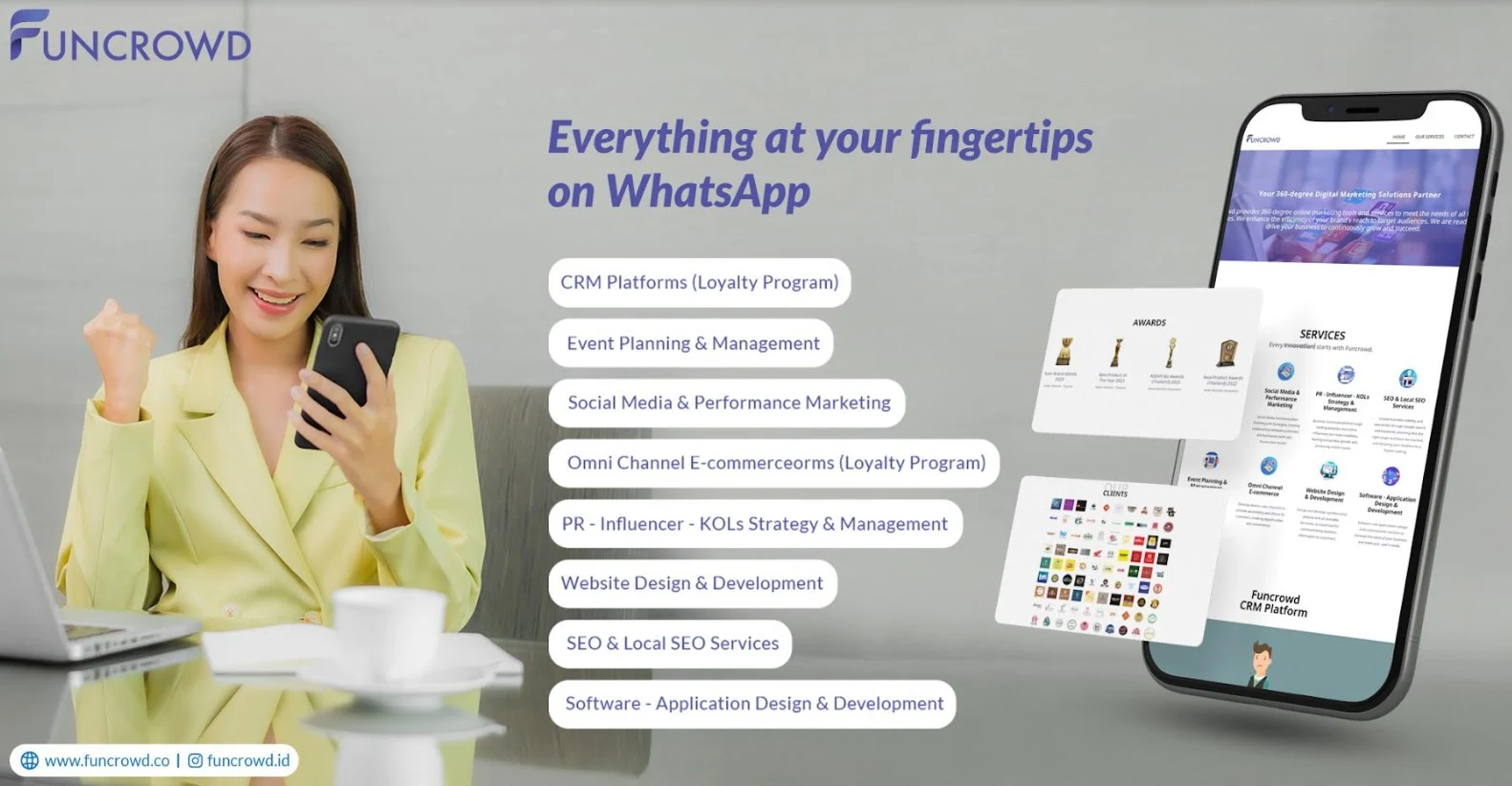 Platform Funcrowd Diluncurkan Optimo, Tawarkan Solusi Lengkap Digital Marketing