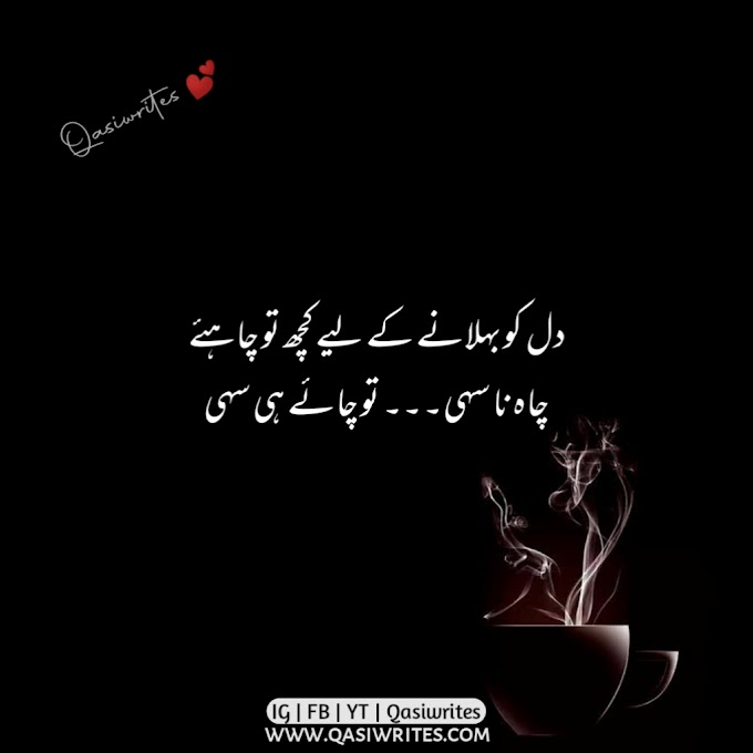 Best Chai Poetry in Urdu 2 Lines | Tea Poetry | Chai Shayari | Qasiwrites