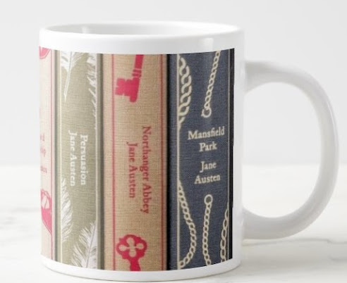 Don't buy me a coffee. Buy yourself a mug or some other Jane Austen product at my store.