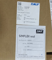 SKF SHAFT SEAL 530  VB/SC1, SKF SHAFT SEAL SIZE 530 SIMPLEX –COMPACT Stern tube Seals  Email: idealdieselsn@hotmail.com (main) idealdieselsn@gmail.com (cc)