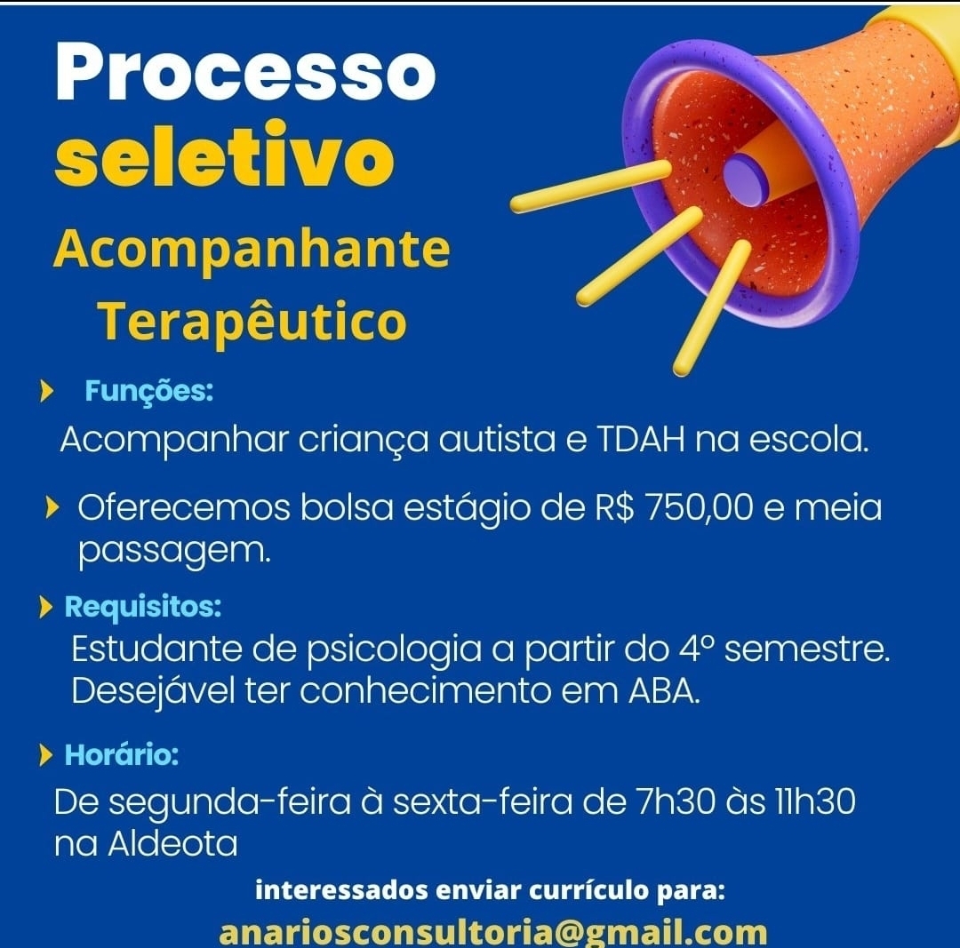 ACOMPANHANTE TERAPÊUTICO