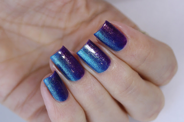 Zoya Dazzle Gradient Nail Art