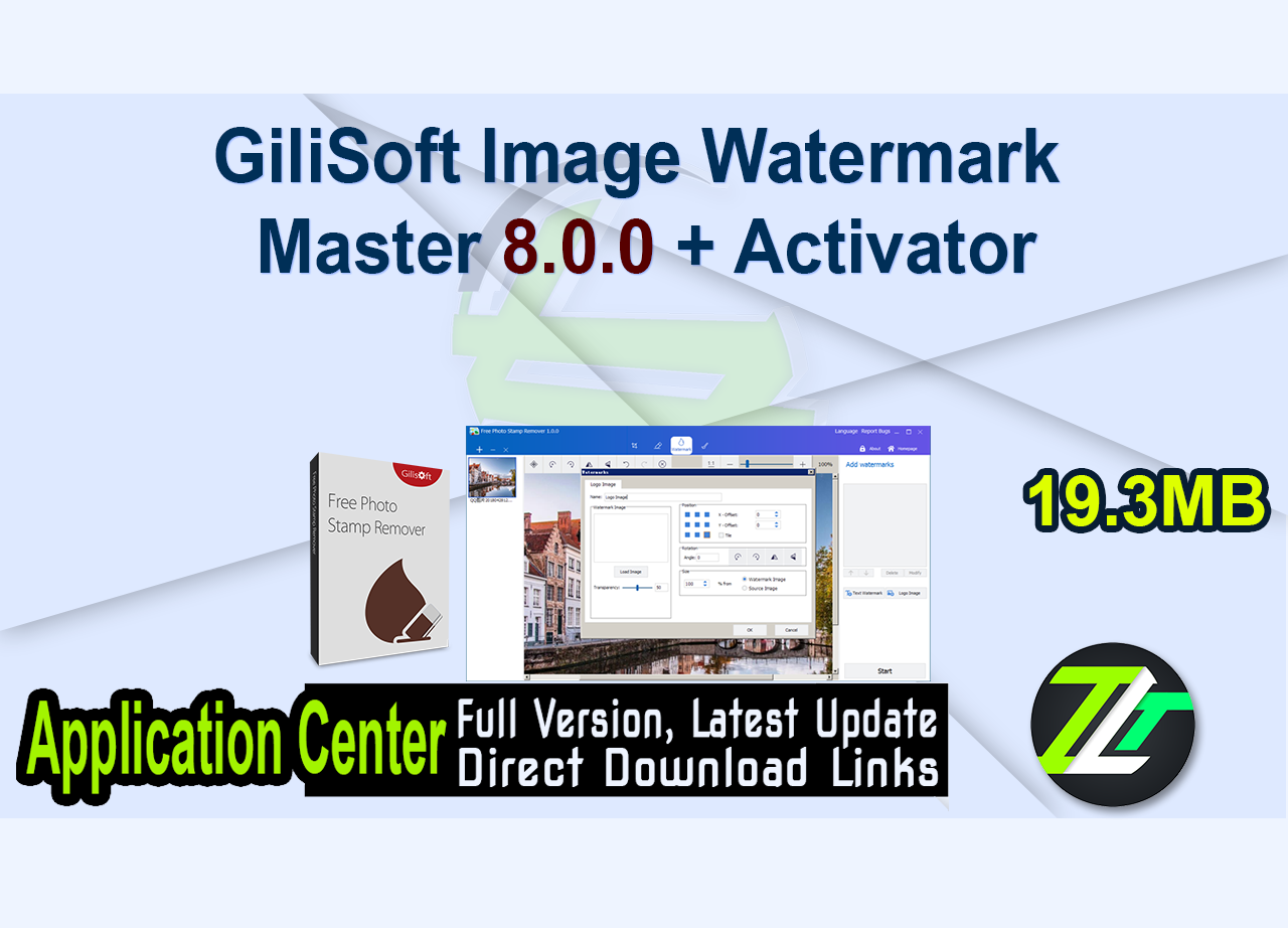 GiliSoft Image Watermark Master 8.0.0 + Activator