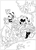 Donald Duck coloring page