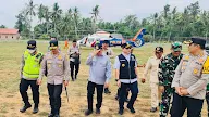 Kapolda dan Pangdam, PJ Gubernur Sumsel Gunakan Helikopter Dauphin Polri Tinjau Jembatan (P6) Lalan.