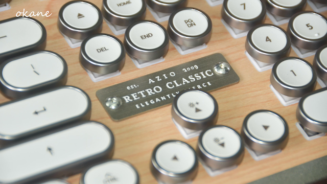 AZIO-RETRO CLASSIC MAPLE BT-楓木復古打字機鍵盤 AZIO-RETRO CLASSIC MAPLE BT-楓木復古打字機鍵盤
