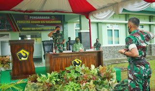 Pangdam Hasanuddin Kunker di Yonzipur 8/SMG, Ini Arahannya