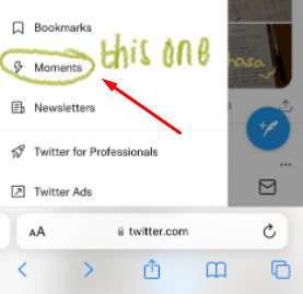 How to Create Moments on Twitter Android Iphone