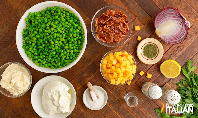 pea salad recipe ingredients