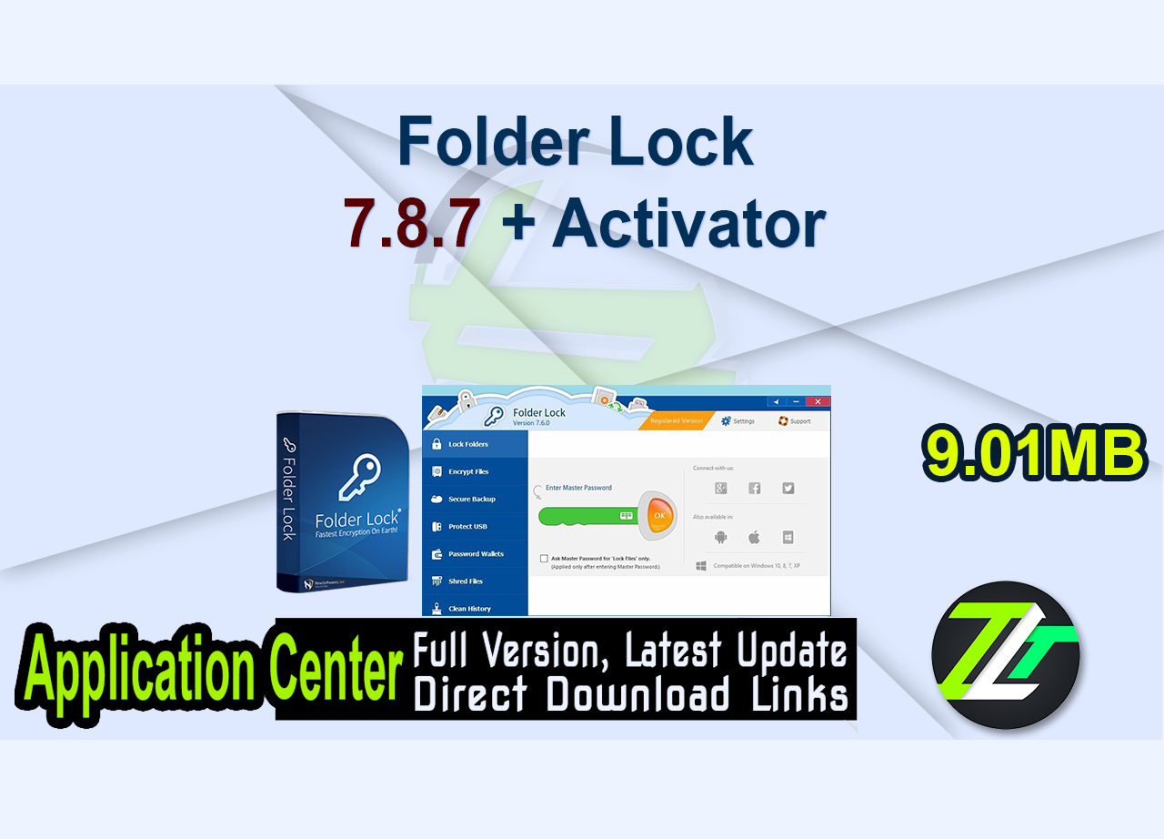 Folder Lock 7.8.7 + Activator