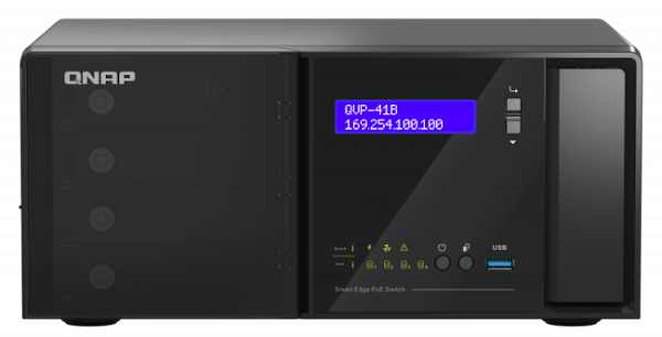 QNAP lança o servidor de vigilância de rede NVR QVP-41B