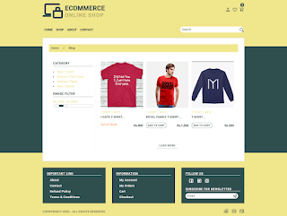 Khaki - HTML E-commerce Online Shop...