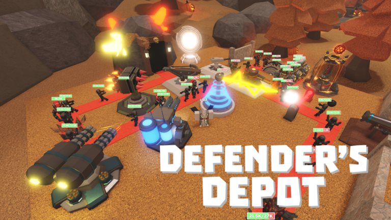 Коды в Roblox Defenders Depot