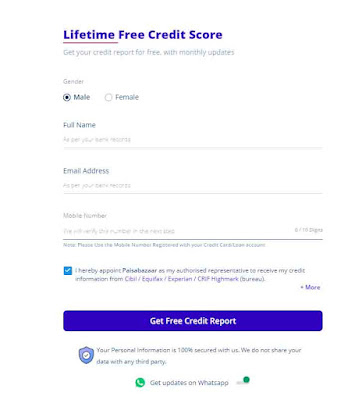 LifeTime Credit Score