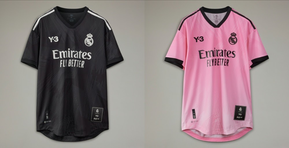 verstoring Mark programma Adidas x Yohji Yamamoto Real Madrid 21-22 Fourth Kit Released - Footy  Headlines