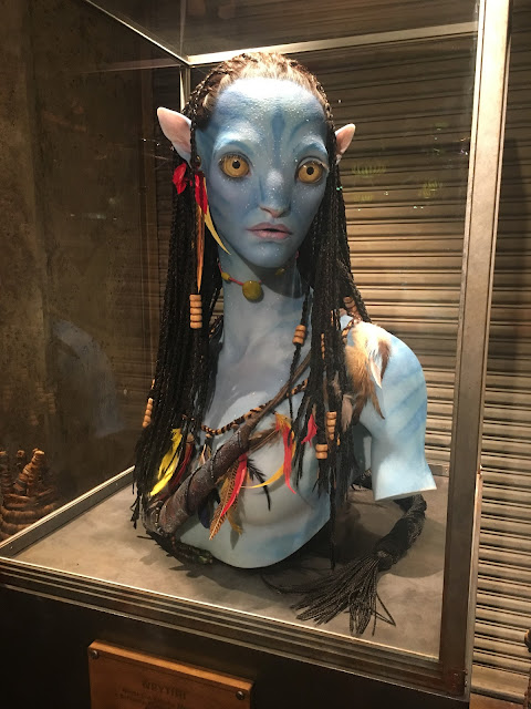 Pandora World of Avatar Navi Bust Statue Disney's Animal Kingdom Walt Disney World