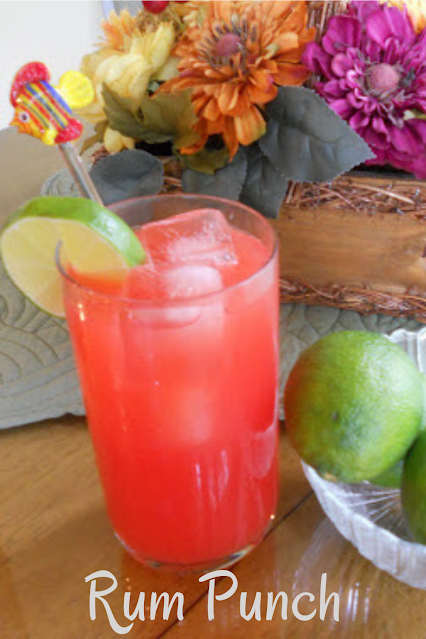 A fruity and delicious rum punch recipe that is easily scaled to serve from one to many.