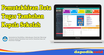 Pemutakhiran Data Tugas Tambahan Kepala Sekolah