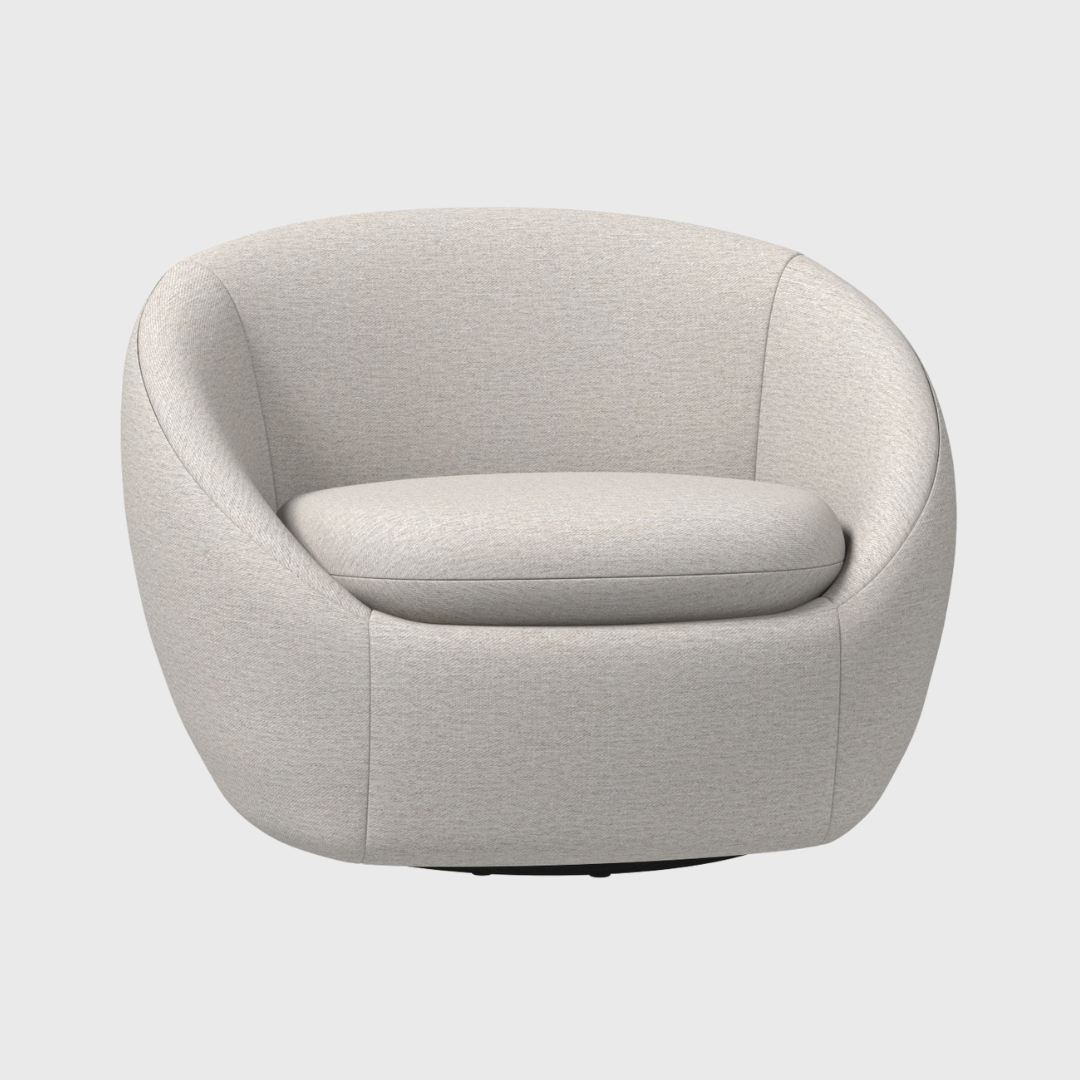 cozy swivel chair