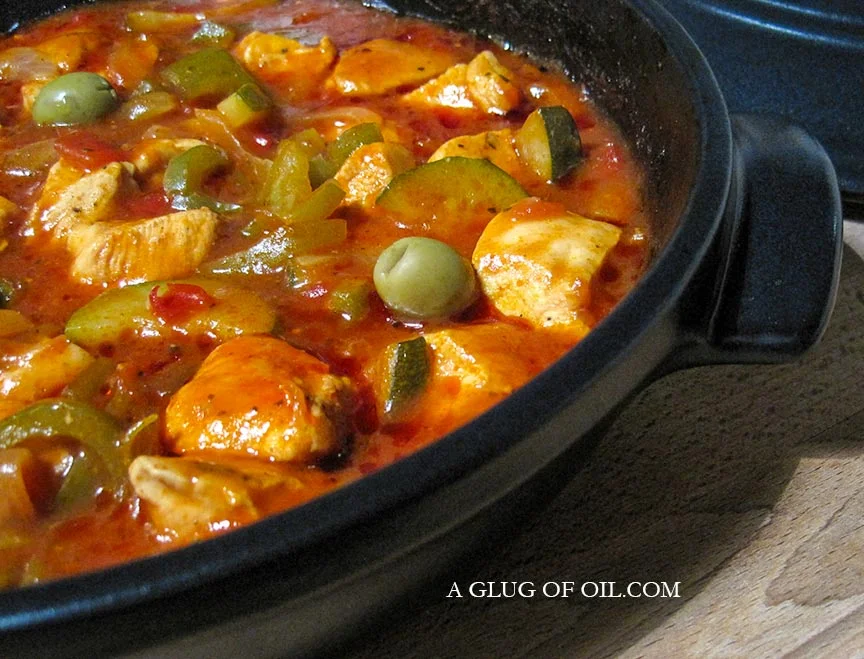 Chicken Provencal recipe.