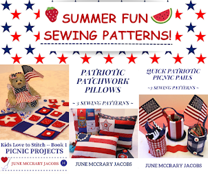 STITCH UP SOME FESTIVE PATRIOTIC PROJECTS FOR THE SUMMER!