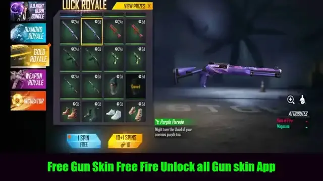 which is the best gun skin in free f, free fire Guns Skin unlock 2022, How to Get Free Fire Guns Skin 2022, how to get free gun skin in Garena free Fire 2022, how to Get Free Guns skin In Free Fire 2022