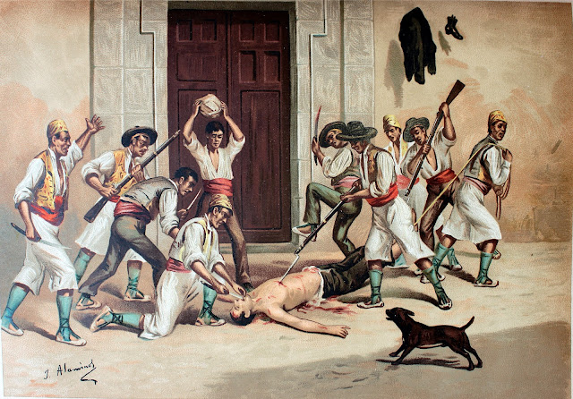 Muerte del Alcalde de Alcoy D. Agustín Albors en 1873.