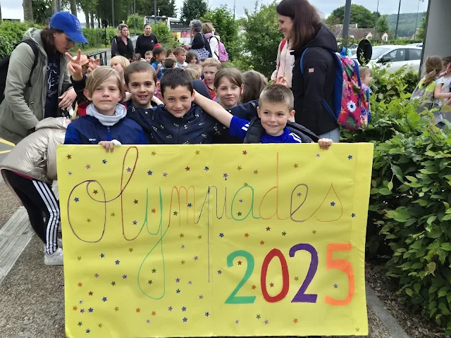 Olympiades 2025 école Saint Michel Bellême