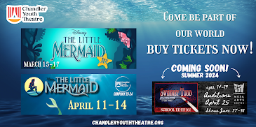THIS MONTH'S SITE SPONSOR: Chandler Youth Theatre presents