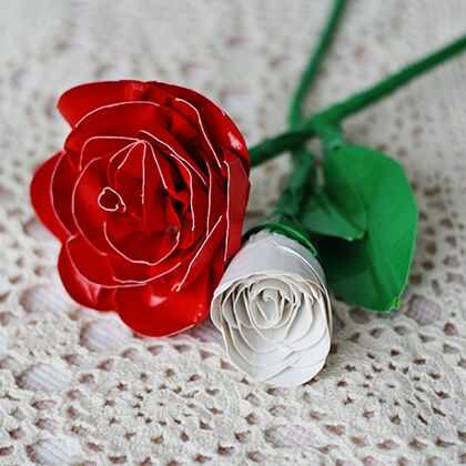 Duct Tape Roses Craft
