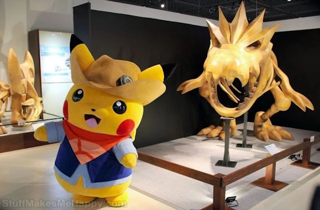 The Natural History Museum Unveils Skeletons of Pokémon