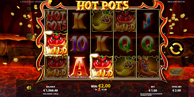 Hot Pots - Wild Fire feature 2 by Reflex Gaming