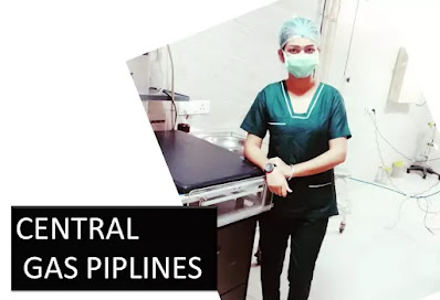 Medical central gas pipeline