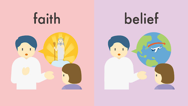 faith と belief の違い