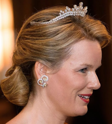 diamond necklace tiara wolfers queen fabiola belgium mathilde