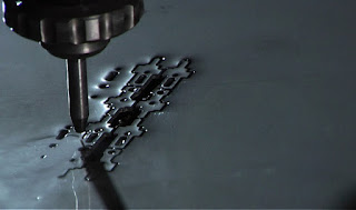 Máquina de corte por chorro de agua CNC