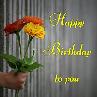 Happy Birthday to you images with flower for Facebook