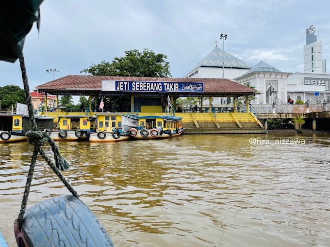 Pengalaman menaiki river cruise Bot Penambang Seberang Takir 