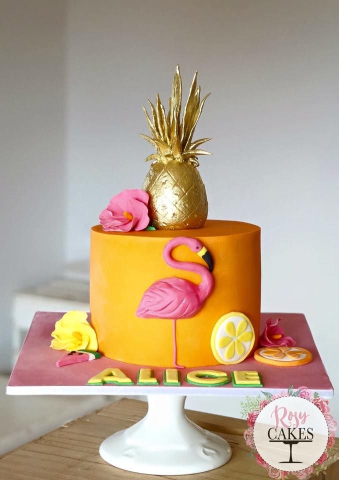 flamingo cake ideas