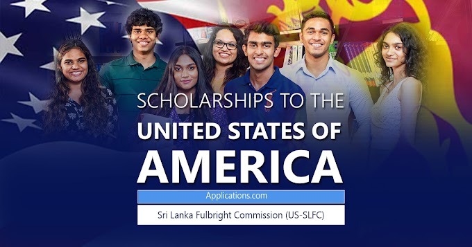 Scholarships to the United States of America for Sri Lankan Citizens - 2022