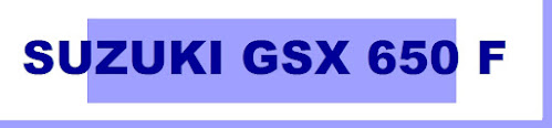 Suzuki GSX 650 F opiniones