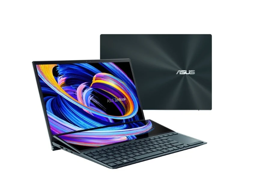 Harga dan Spesifikasi Asus Zenbook Duo 14 UX482EAR EVO551, Laptop Layar Ganda Termurah 2022