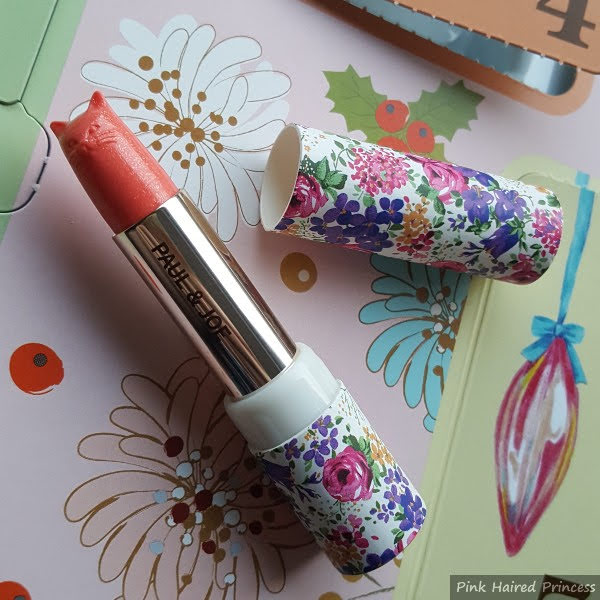 Paul & Joe cat shaped lipstick in floral limited case